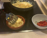 Foto del paso 6 de la receta: Huevos con bechamel y pimientos asados