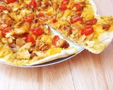 Une image de l'étape 6 de Pizza 🍕 poulet curry 😋 # juillet.
