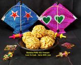 A picture of step 3 of Murmura Til Gud Ladoo - Puffed Rice Sesame Jaggery Ladoo.
