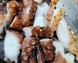 Hình bước làm 5 của món Bạch tuộc nướng muối ớt