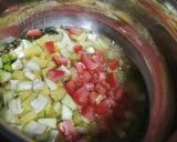 A picture of step 3 of Bhagar khichadi.