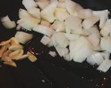 Foto del paso 2 de la receta: Fideos con crema de zapallo