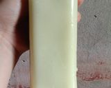 Hình bước làm 5 của món Sữa đậu xanh, nước cốt dừa, lá dứa