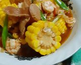 Foto langkah ke 4 dari resep Rebusan Jagung Saus Tiram.