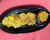 A picture of step 4 of Corn fritters.