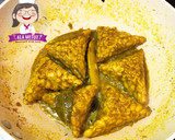 Foto langkah ke 5 dari resep Tempe Bumbu Kuning Vegan alaMetut 👩‍🍳.