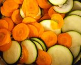 Une image de l'étape 2 de Parmentier de cabillaud au petit légumes.