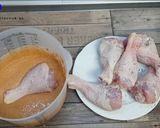 Foto del paso 4 de la receta Muslos de pollo crujientes por fuera y jugosos por dentro en freidora de aire