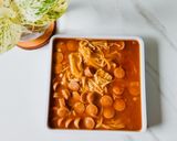 Foto langkah ke 3 dari resep Jamur enoki with sosis pedas manis ala korea.