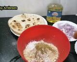 A picture of step 1 of Crispy Fry Besan Roti Recipe.