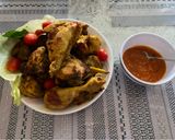 A picture of step 5 of Ayam Goreng Lengkuas.