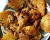 Foto del paso 7 de la receta: Pollo rustido con patatas crujientes