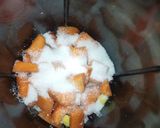 A picture of step 3 of Mixed fruit juice(carrot,mango,ginger).