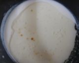 A picture of step 2 of Eggless chocolate cake.