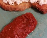 Une image de l'étape 4 de Tartine de ricotta et tomates séchées.