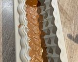 Une image de l'étape 8 de Bûche entremet 3 chocolats.