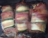 A picture of step 5 of Keto Meat and Zucchini Rolls.