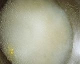 A picture of step 2 of Besan burfi.