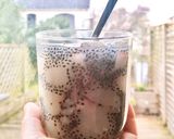 Hình bước làm 3 của món 🌱 Vải Thiều Hạt Chia Giải Khát