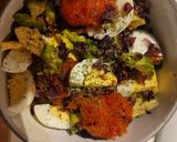 عکس مرحله 5 از دستور سالاد آووکادو و تخم‌مرغ ویژه (رژیم کتوژنیک (Ketogenic Diet) )🥑🥚🍅🧅🍋