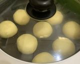 Foto langkah ke 4 dari resep Bakpia Teflon isi Meses.