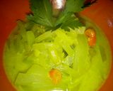 Foto langkah ke 4 dari resep Lodeh labu siam bumbu iris.
