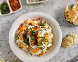 Foto langkah ke 5 dari resep Bubur Sop Ayam Khas Banjar.
