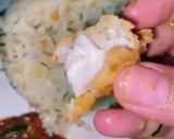Foto langkah ke 12 dari resep Nasi Daun jeruk Ayam crispy dan sambel korek.