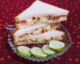 A picture of step 4 of Vegetable Sandwich.