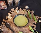 A picture of step 5 of Creamy Matar cauliflower soup.