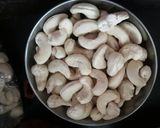 A picture of step 1 of Kaju Katli.