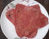 A picture of step 6 of Veg soup paratha.