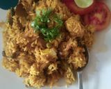 A picture of step 11 of Paneer pulav.