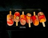 A picture of step 4 of Lemon Shikanji Mix Fruits Ice Candy Popsicles.