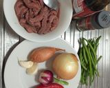 Foto langkah ke 1 dari resep Sapi Buncis Tiada Ide.