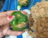 A picture of step 2 of Stuffed green capsicum.