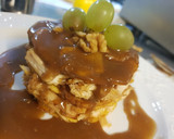Foto del paso 8 de la receta: Timbal de patata y pechuga de pollo con salsa de vino tinto