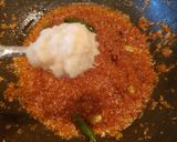 A picture of step 3 of Mushroom Curry.