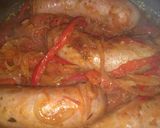 Foto del paso 5 de la receta: Chorizo a la pomarola con puré