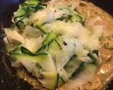 Une image de l'étape 9 de Tagliatelles de panais et courgettes aux saucisses de Thuringe.