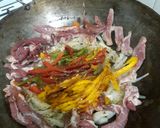 Foto del paso 2 de la receta: WOK, (vegetales y cerdo) muy rápido
