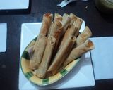 A picture of step 4 of Mexican-Style Ranch Chicken Taquitos (Las Correa Style).