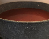 Foto del paso 9 de la receta: Tarta de queso light con gelatina de chocolate y pistachos