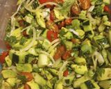 A picture of step 3 of Avocado Salad.