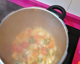 Foto del paso 3 de la receta: Habichuelas con chorizo, pollo y panceta