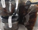 A picture of step 4 of Nam Prik Pao with Kai Pam (Watermeal Chili Paste).