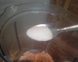 A picture of step 1 of Chocolate shake.
