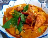 A picture of step 7 of Grilled Chicken Red Curry with Pickled Bamboo Shoots.