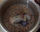 A picture of step 2 of Chole Bhature.