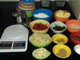Butter cake seasoned fillings dried fruits & peanuts